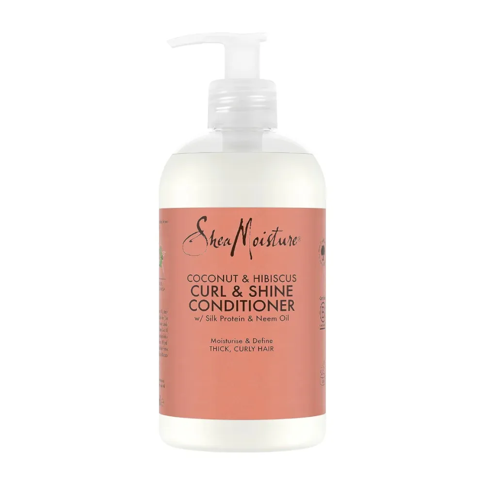 Shea Moisture Coconut and Hibiscus Curl and Shine Conditioner 384ml